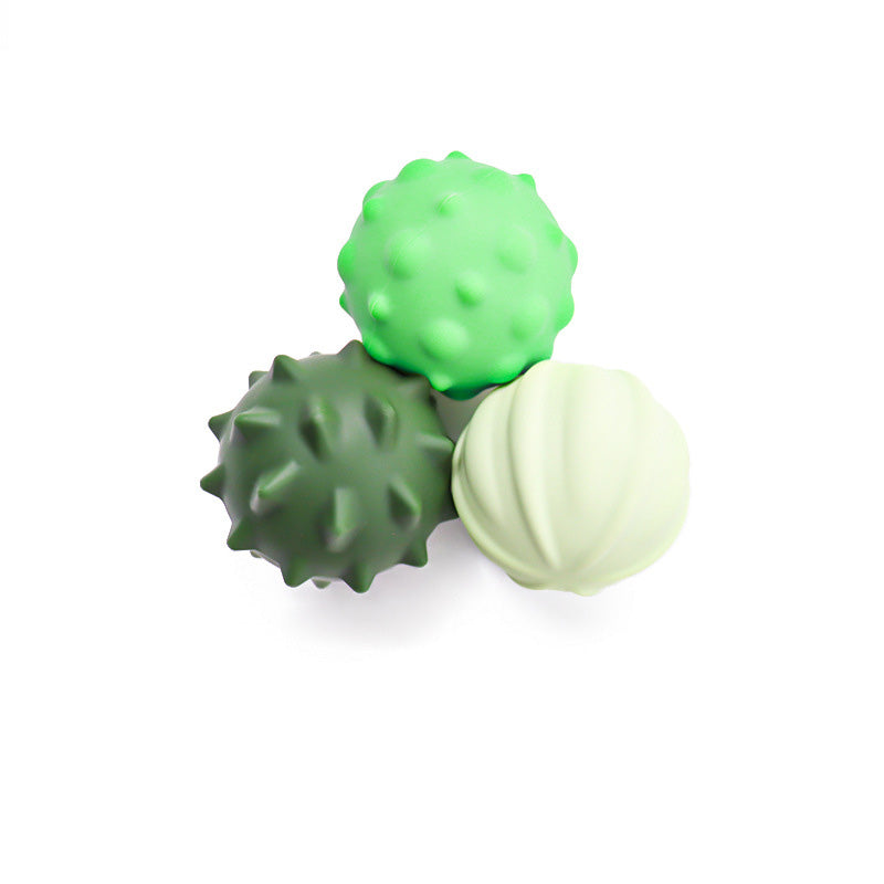 A011 Magnetic Stress Balls 4 Pack Silicone Sensory Fidget Relief Toys