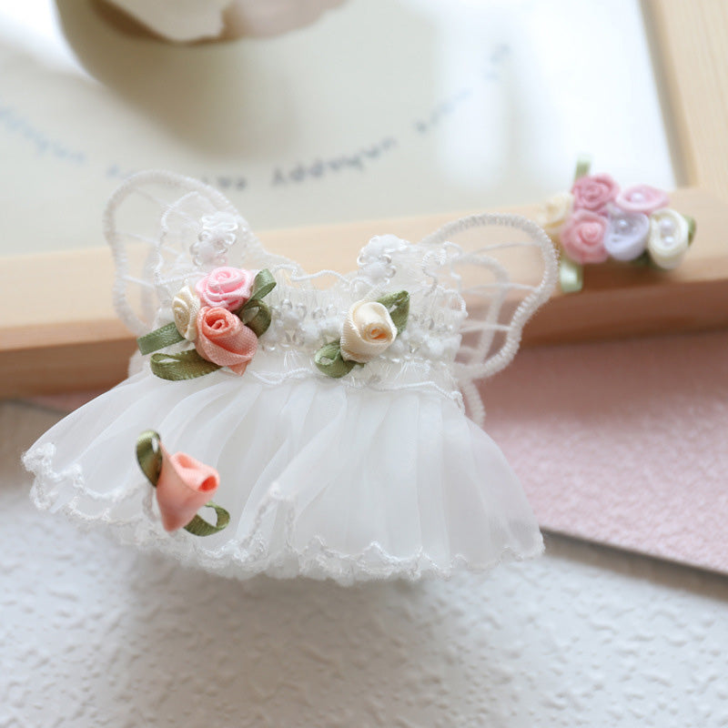 Designed for Labubu Clothes, Adorable Chic Dress Set for 17cm Labubu Dolls, Doll Clothes for Labubu Accessories (NO Doll)