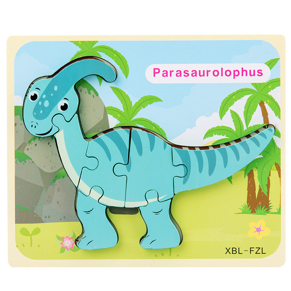 LCM-1124 Peg Puzzles For Toddlers, Dinosaur Assembly Puzzles For Kids, Montessori Educational Learning Puzzles Set for Kids 1-3 Year Old Boys & Girls