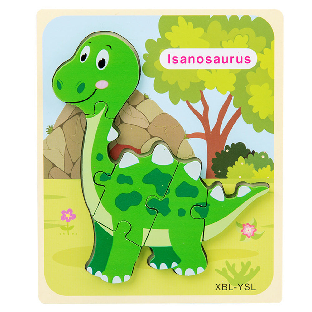 LCM-1124 Peg Puzzles For Toddlers, Dinosaur Assembly Puzzles For Kids, Montessori Educational Learning Puzzles Set for Kids 1-3 Year Old Boys & Girls