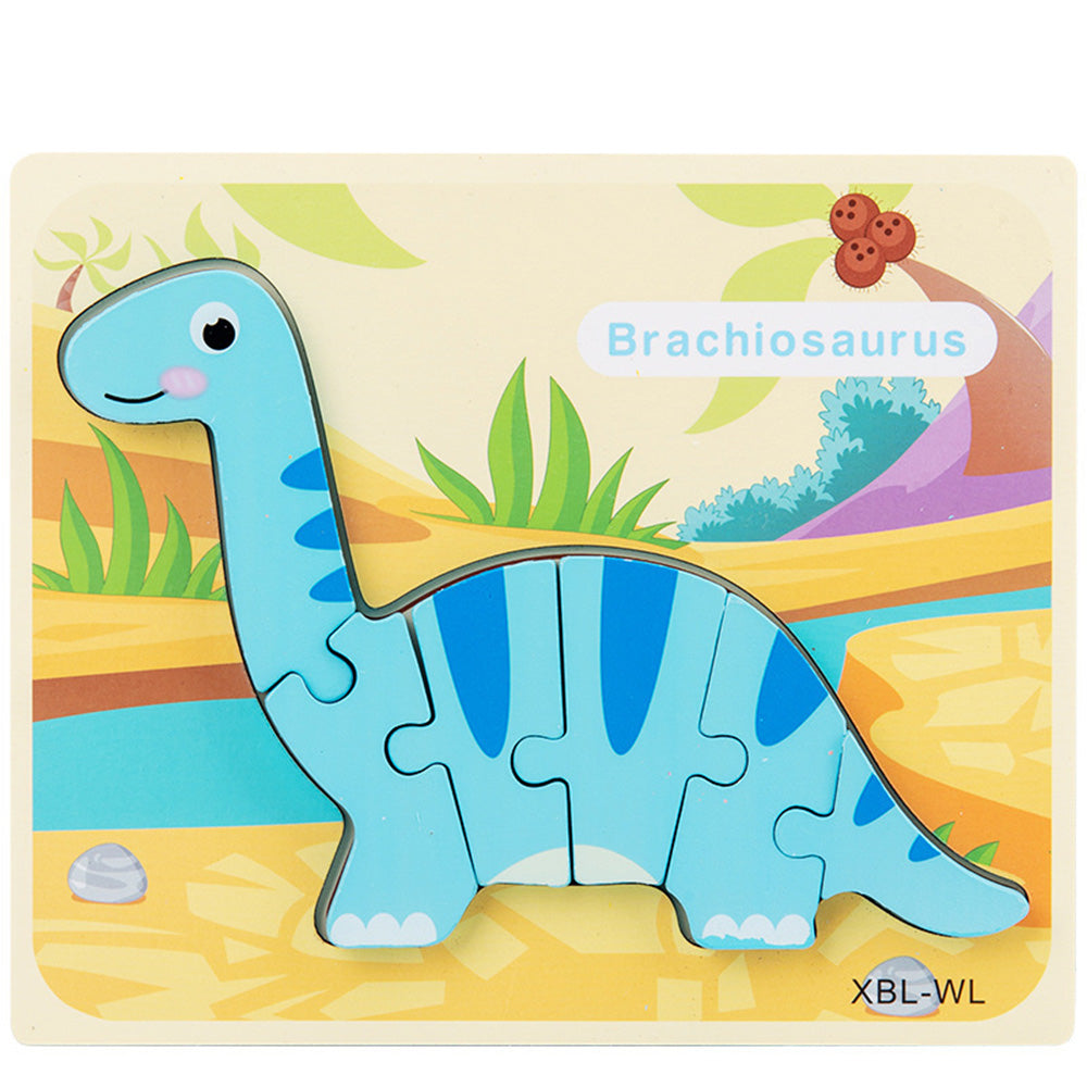 LCM-1124 Peg Puzzles For Toddlers, Dinosaur Assembly Puzzles For Kids, Montessori Educational Learning Puzzles Set for Kids 1-3 Year Old Boys & Girls