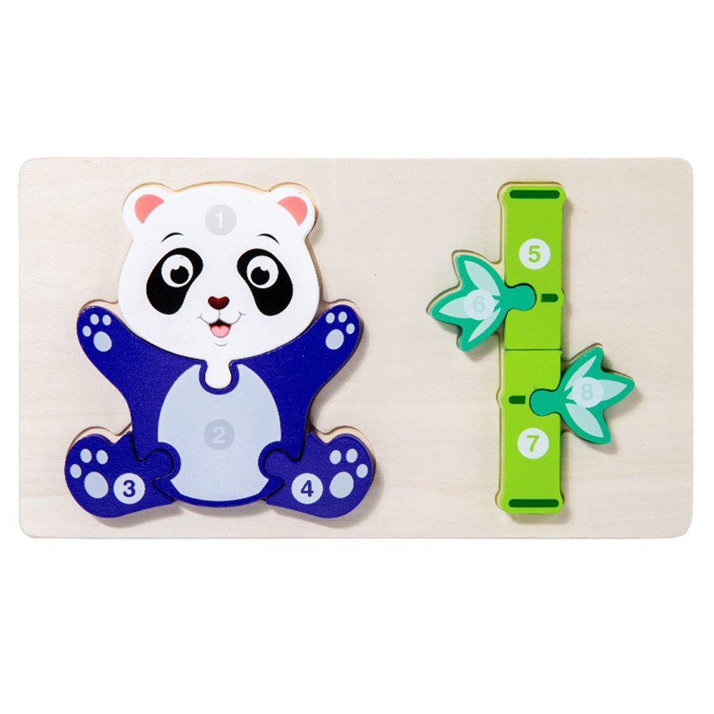 Wooden Toddler Puzzles for 1,2,3 Years, Animal Shape Puzzles for Kids 2-4, Montessori Educational Learning Toy Birthday Gifts for Boys and Girls