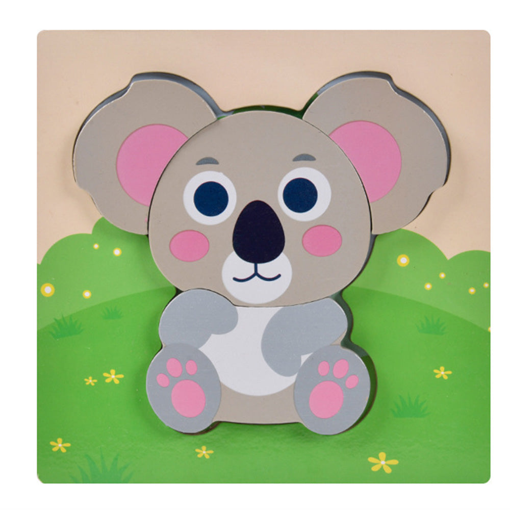 MBJ-1121 Wooden Puzzles for Toddlers 1-3, Animals Toddler Puzzles 1-3, Puzzles for Toddlers 2-4, Wood Puzzles Christmas Montessori Toys Gifts for 1 2 Year Old, Baby Puzzles 12-18, Kids Learning Toy