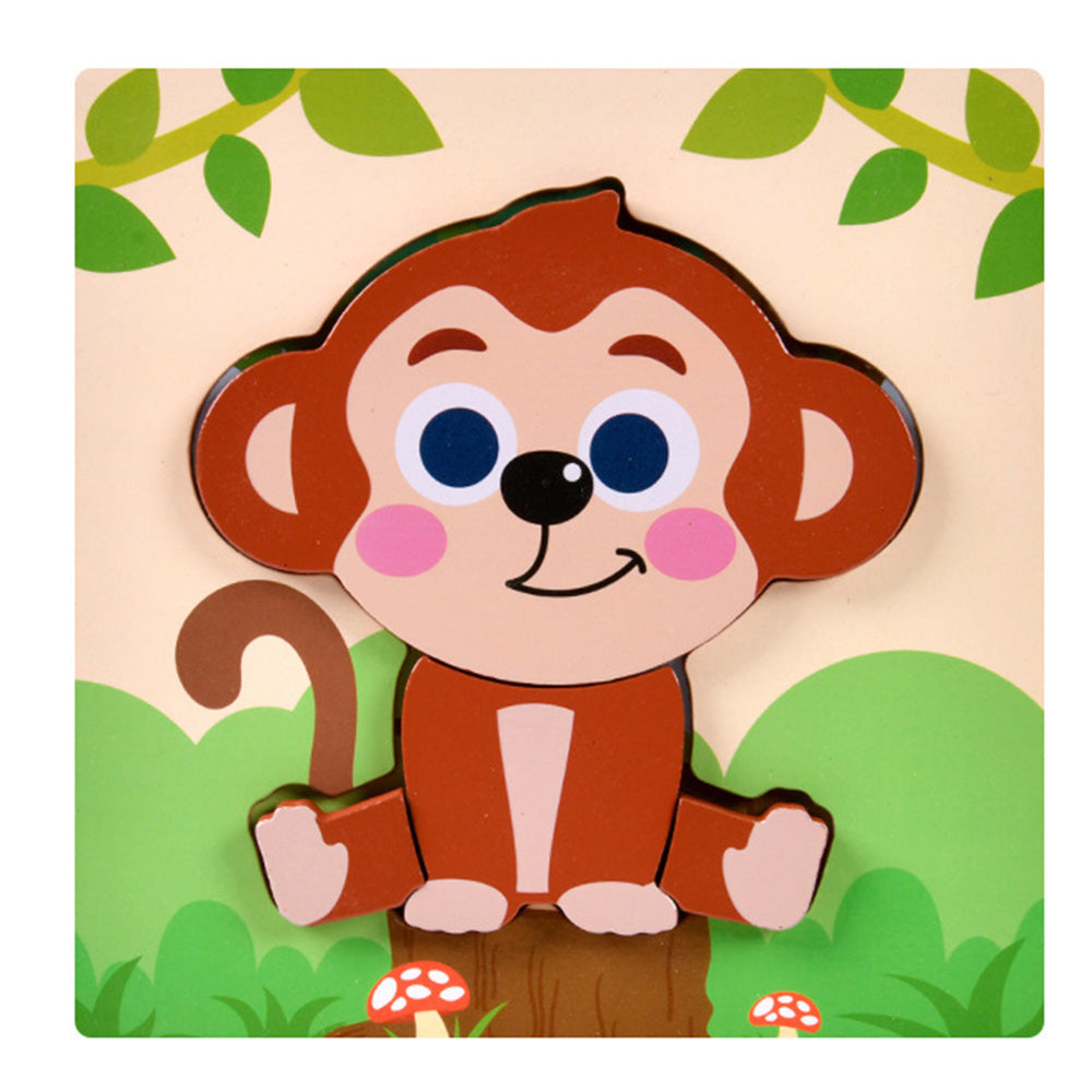 MBJ-1121 Wooden Puzzles for Toddlers 1-3, Animals Toddler Puzzles 1-3, Puzzles for Toddlers 2-4, Wood Puzzles Christmas Montessori Toys Gifts for 1 2 Year Old, Baby Puzzles 12-18, Kids Learning Toy