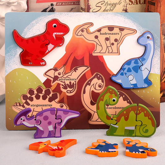 Wooden Toddler Puzzles Ages 1-3,Montessori Jigsaw Puzzle for Toddlers 1-3,Learning Toys for Kids 2-4 Years Old, Educational Gifts for Boys Girls 2-3