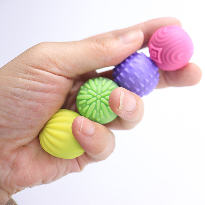 A011 Magnetic Stress Balls 4 Pack Silicone Sensory Fidget Relief Toys