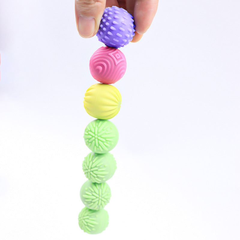 A011 Magnetic Stress Balls 4 Pack Silicone Sensory Fidget Relief Toys