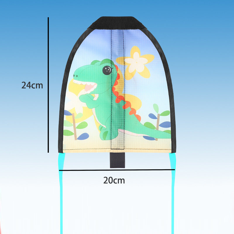 K010 4 pcs Small Kites & Airplane Launcher for Kids, Outdoor Flying Kites & Glider Planes