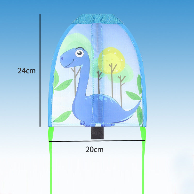 K010 4 pcs Small Kites & Airplane Launcher for Kids, Outdoor Flying Kites & Glider Planes