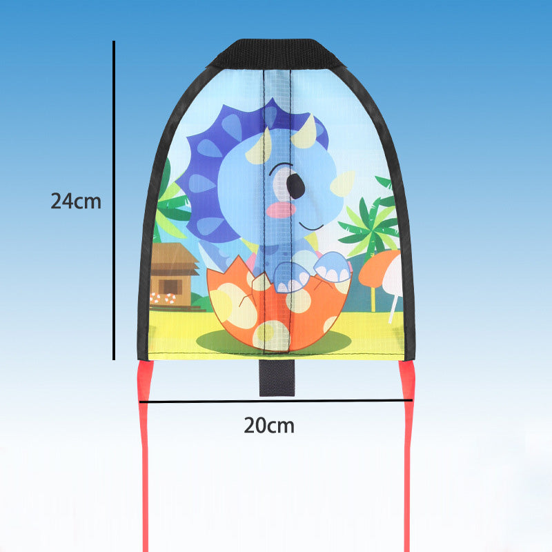K010 4 pcs Small Kites & Airplane Launcher for Kids, Outdoor Flying Kites & Glider Planes