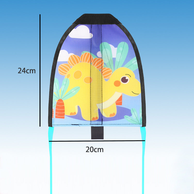 K010 4 pcs Small Kites & Airplane Launcher for Kids, Outdoor Flying Kites & Glider Planes