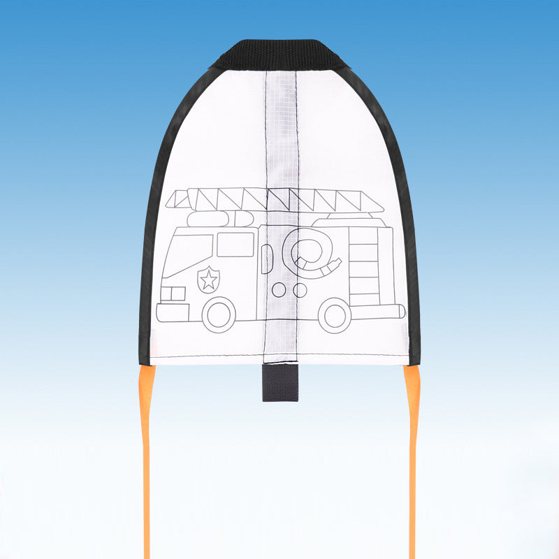 K011 4 pcs Small Kites & Airplane Launcher for Kids, Outdoor Flying Kites & Glider Planes