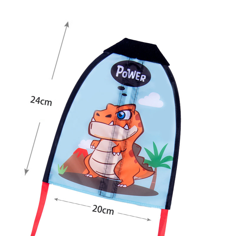 K013 4 pcs Small Kites & Airplane Launcher for Kids, Outdoor Flying Kites & Glider Planes
