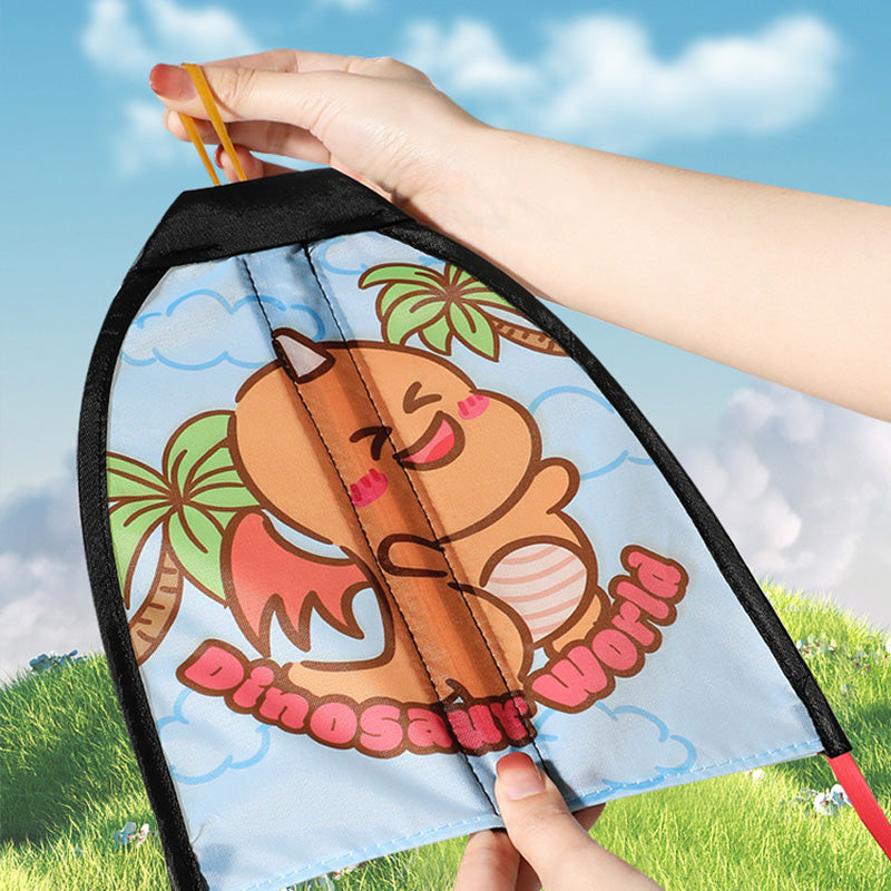 K013 4 pcs Small Kites & Airplane Launcher for Kids, Outdoor Flying Kites & Glider Planes