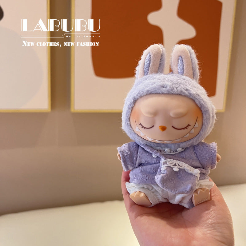 17cm/40cm Clothes Set(NO Doll),  Overalls Set for 17cm/40cm Accessories Suit, Cute Clothes for Dress up Unique Style