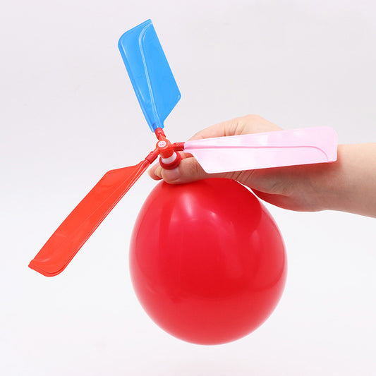 K016 2pcs Kids Toy Balloon Helicopter, Outdoor Flying Toys for Boys and Girls