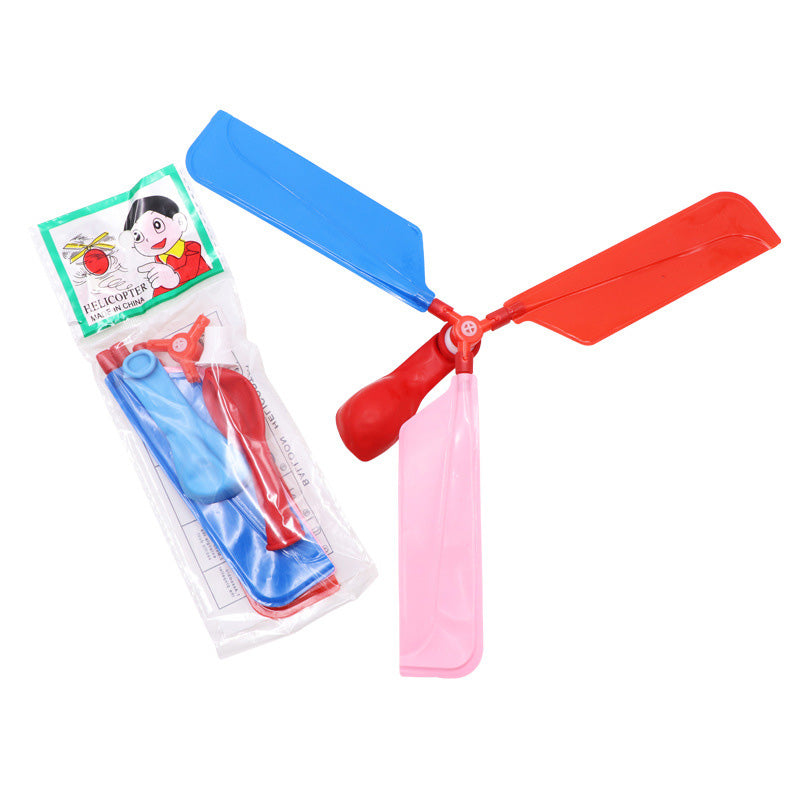 K016 2pcs Kids Toy Balloon Helicopter, Outdoor Flying Toys for Boys and Girls