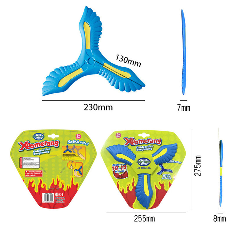 ST3022 Outdoor Boomerang for Kids - Outdoor Toys For Ages 6-13 Boys & Girls - Fun & Easy To Use