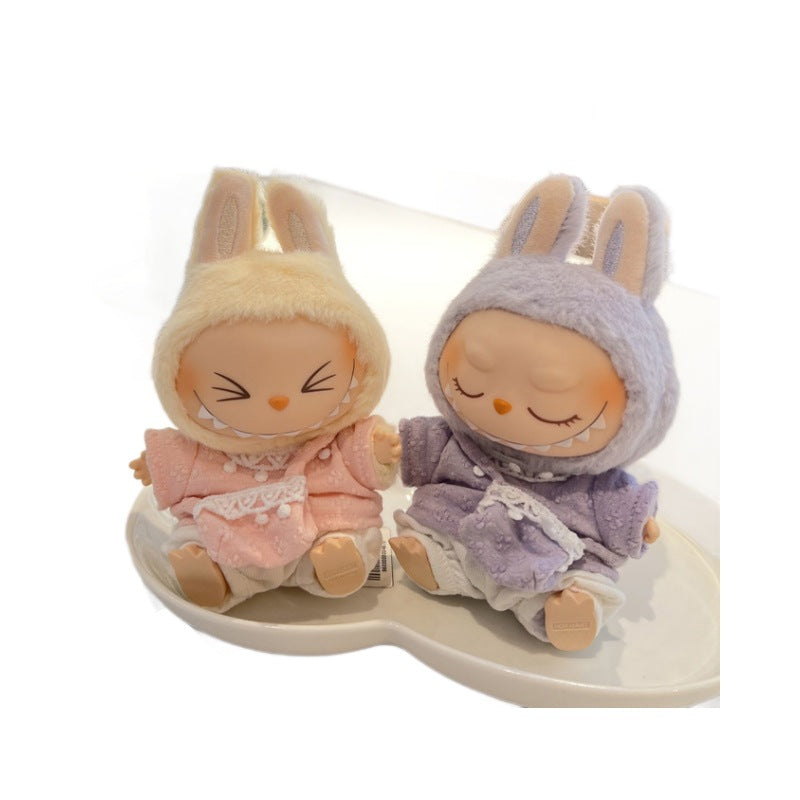 17cm/40cm Clothes Set(NO Doll),  Overalls Set for 17cm/40cm Accessories Suit, Cute Clothes for Dress up Unique Style